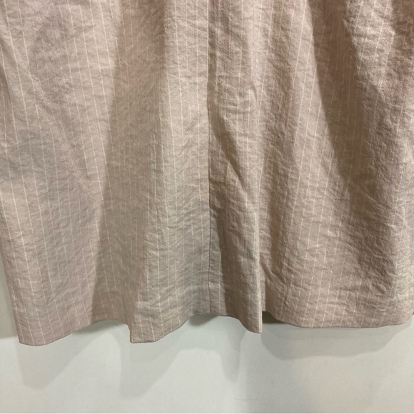 *Sold Treasure & Bond Long Blazer Pinstripe Tan Beige Oversized Sz XL - Picture 7 of 11